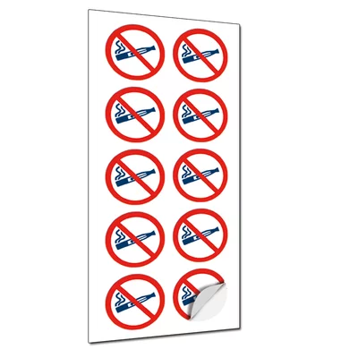 10 pictogrammes interdiction de vapoter