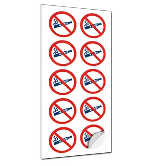 10 pictogrammes interdiction de vapoter
