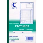 Carnet de factures tripli