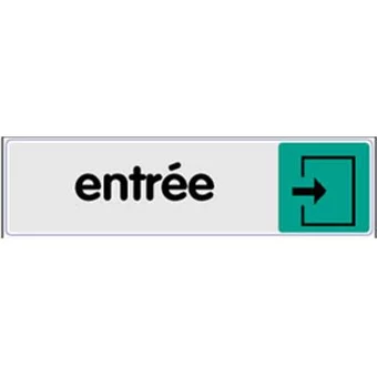 Signalétique entrée