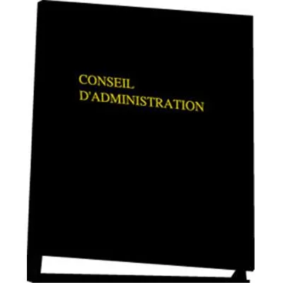 Classeur conseil d'administration