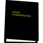 Classeur conseil d'administration