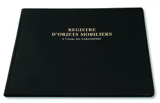 Registre d'objets mobiliers