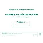 Transport sanitaire - carnet de désinfection