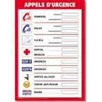 Affichage obligatoire appels d'urgence