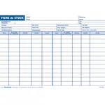 Fiche de stock