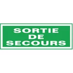 PVC sortie de secours