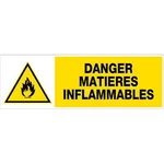 Danger matières inflammables