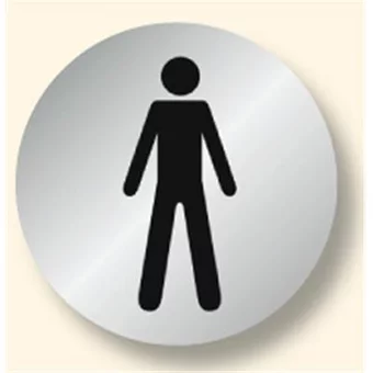 Signalétique alu messieurs