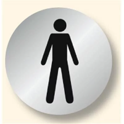 Signalétique alu messieurs