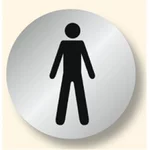 Signalétique alu messieurs