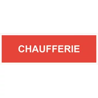 Panneau PVC chaufferie