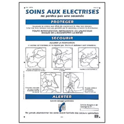 Consignes soins aux électrisés