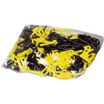 Chaîne 25 m jaune & noir