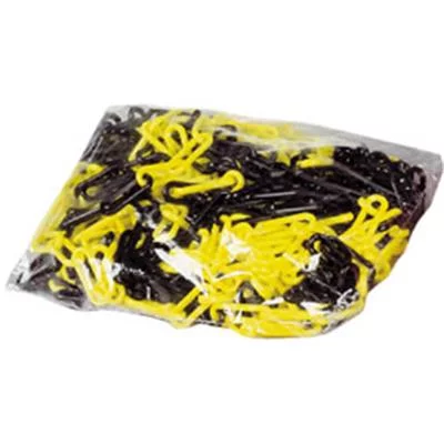 Chaîne 25 m jaune & noir
