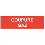 Panneau PVC coupure gaz
