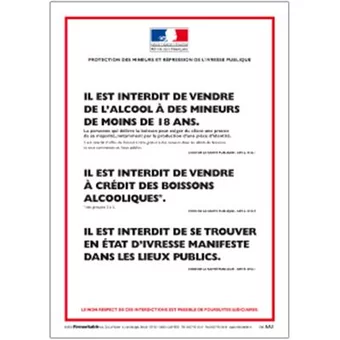 Vente à emporter boissons alcooliques A5