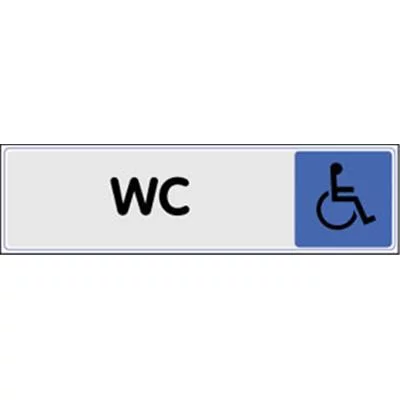 Signalétique WC handicapés