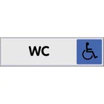 Signalétique WC handicapés