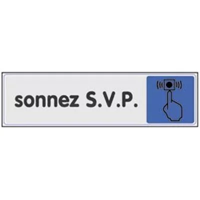 Signalétique sonnez svp