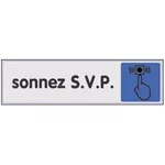 Signalétique sonnez svp