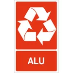 Panneau recyclage alu
