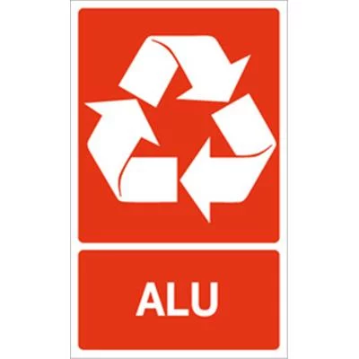 Panneau recyclage alu