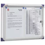 Vitrine d’intérieur fond magnétique 2 feuilles