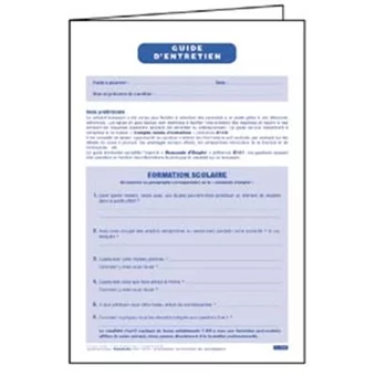 Guide d'entretien