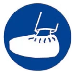 Adhésif port sur chaussures