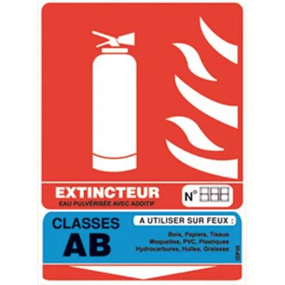 PVC classe de feu AB