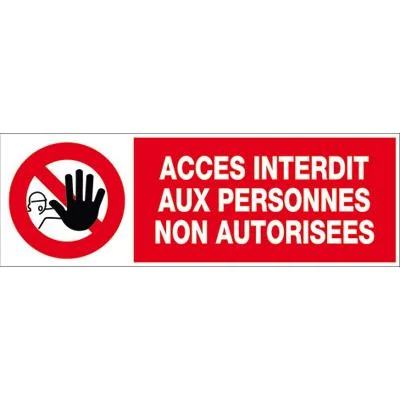 Accès interdit