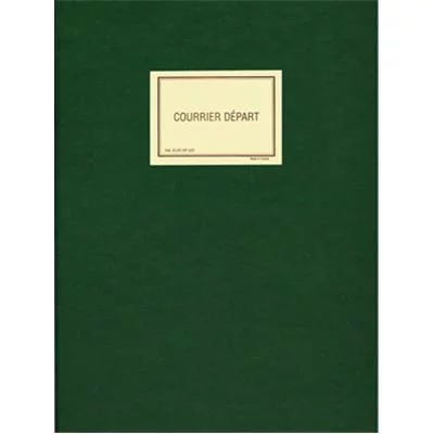 Registre départ du courrier