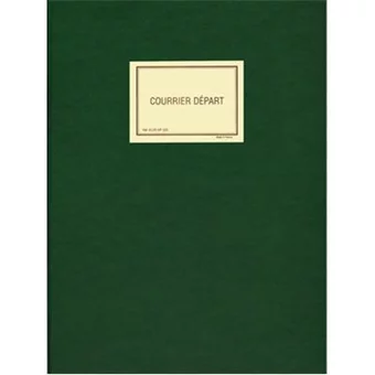 Registre départ du courrier