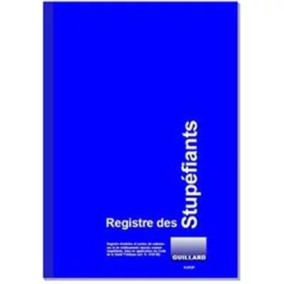 Registre comptable des stupéfiants