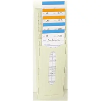 Casier pour cartes de pointage
