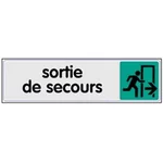 Signalétique sortie secours droite