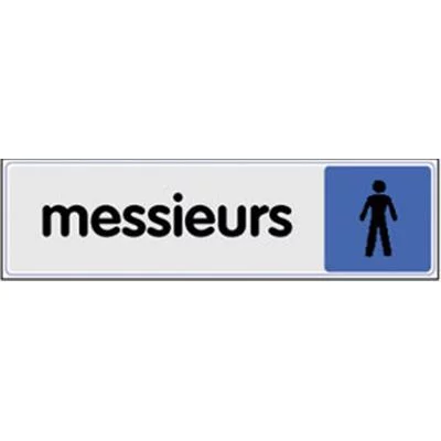 Signalétique messieurs