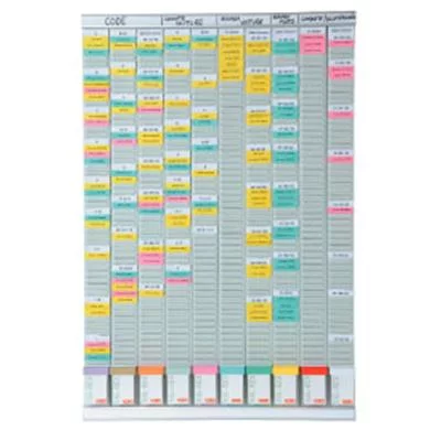 Kit planning fiche T 10 colonnes