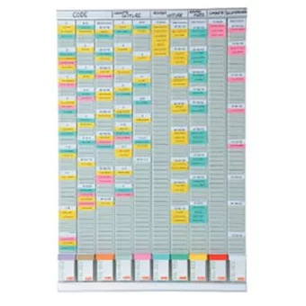 Kit planning fiche T 10 colonnes