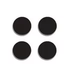 10 aimants 30 mm noirs