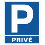 Plaque parking privé