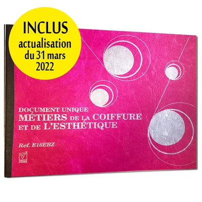 Document unique métiers de la coiffure et de l'esthétique
