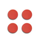 10 aimants 30 mm rouges