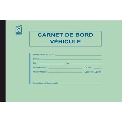 Carnet de bord véhicule