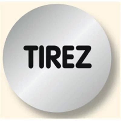 Signalétique alu tirez