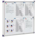 Vitrine d’intérieur fond magnétique 6 feuilles