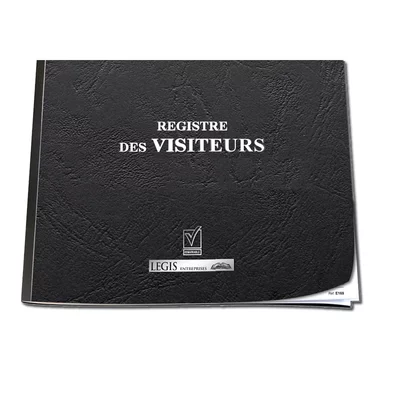 Registre des visiteurs
