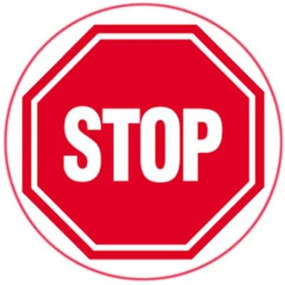 Adhésif stop
