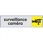 Signalétique surveillance caméra
